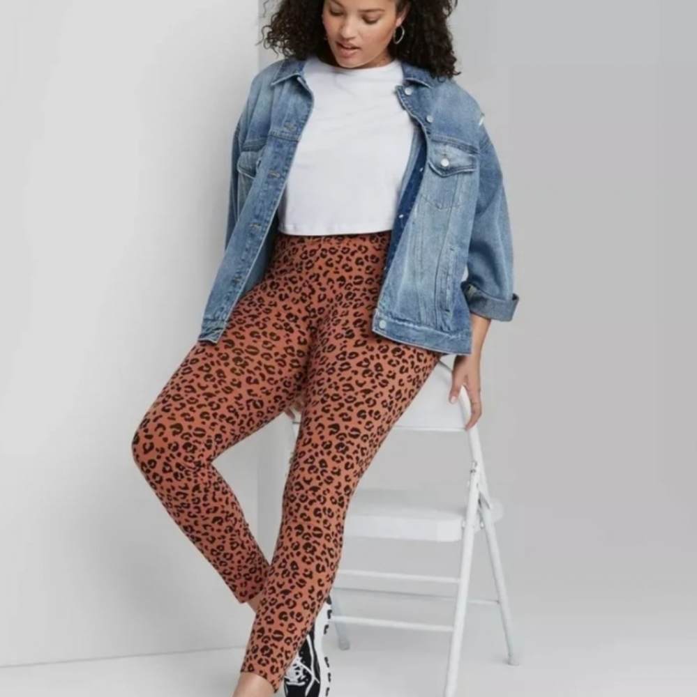 NWT Wild fable Brown cheetah print leggings Various sizes  Available ♥️